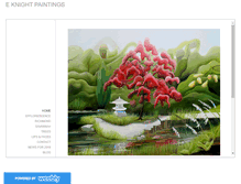 Tablet Screenshot of eknightpaintings.com